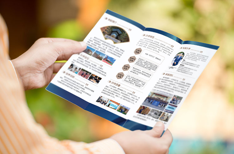 高中招生折頁(yè),招生簡(jiǎn)章,招生宣傳,學(xué)校招生