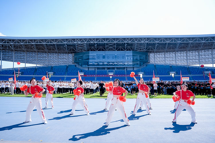 運(yùn)勸會拉拉操表演