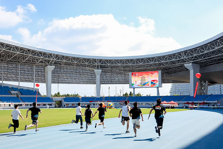 運(yùn)勸會比賽現(xiàn)場