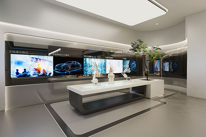 科技感展廳,大屏展廳,展廳燈箱,網紅展廳,生態(tài)展廳